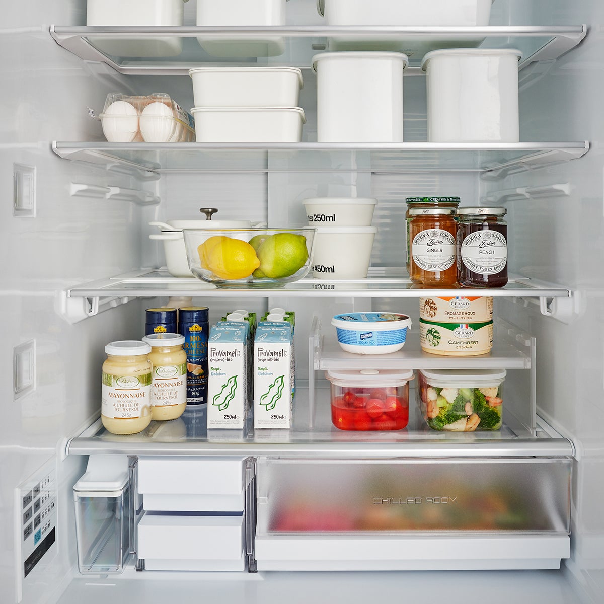 Refrigerator storage rack discount